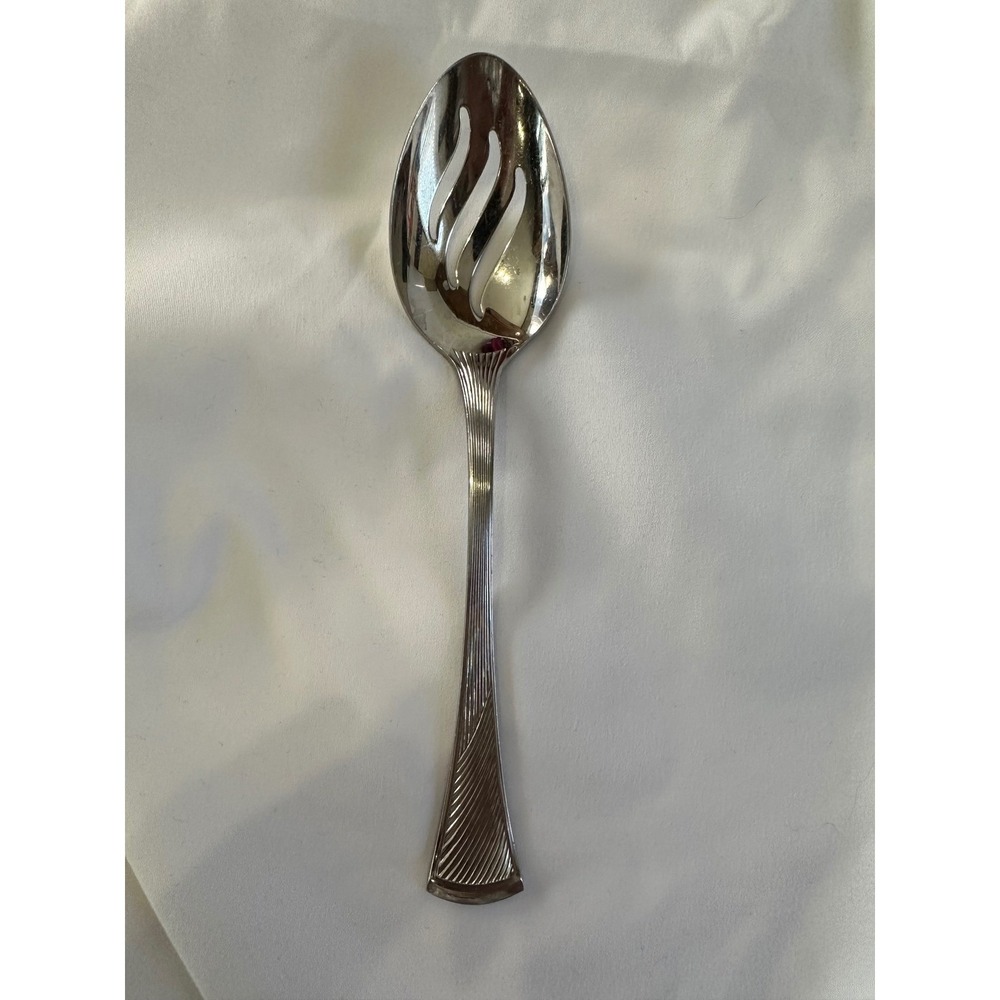 Mikasa Jodo 18-8 Stainless Steel‎ Slotted Serving Spoon Japan